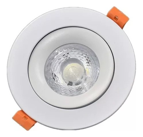 Spot Embutir Dicro Led 7w Blanco Calido Movil Led  Mayorled