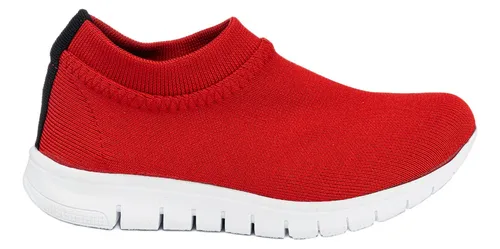 Zapatillas Rojas Mujer