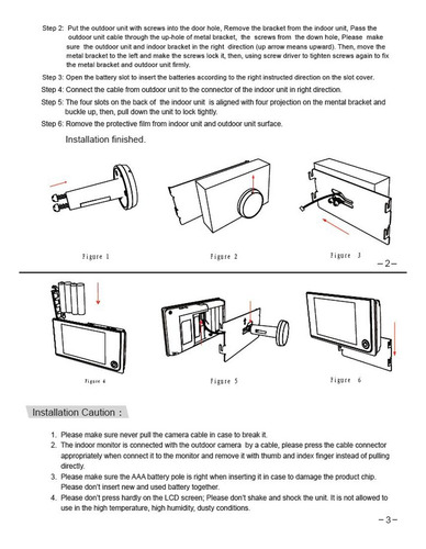 2 Conjunto De Tela Lcd Digital Para Eye Viewer Hd Screen