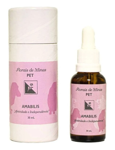 Floral Amabilis Pet  - 30 Ml - Florais De Minas