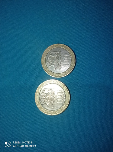 Monedas De 100 Del 2005 Y 2006 Con Mal Acuñación 