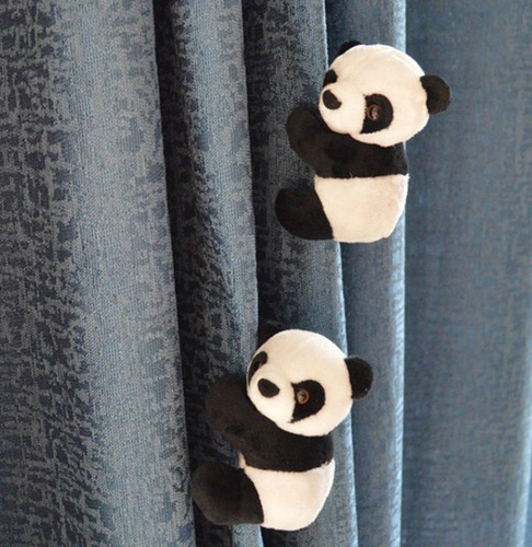 Urso Ursinho Panda 10cm Que Agarra Lembrancinha Festa Evento
