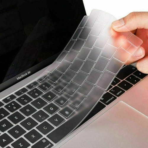 Protetor de teclado @ Macbook Pro 16 Touch Bar A2141 Wiwu Color Clear