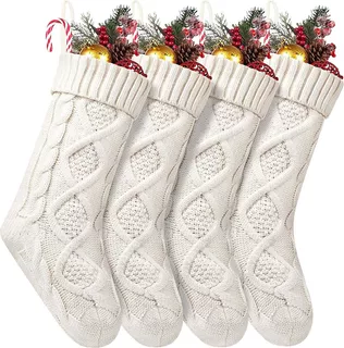 4 Pack Christmas Stockings For Family Parties