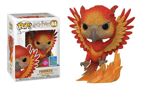 Funko Pop Fawkes #84 De Harry Potter Flocked Edic Limitada