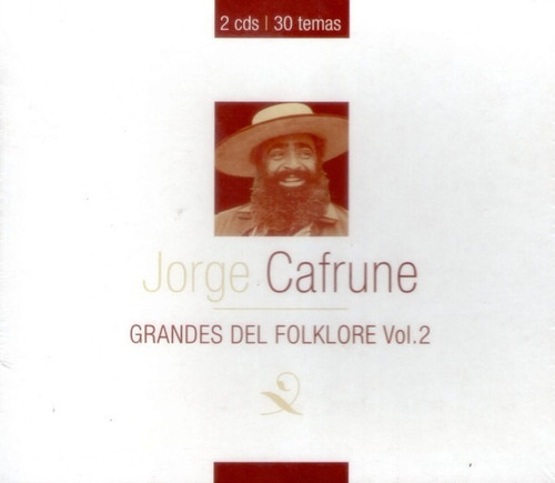 Jorge Cafrune Grandes Del Folklore 2 Cd Nuevo 