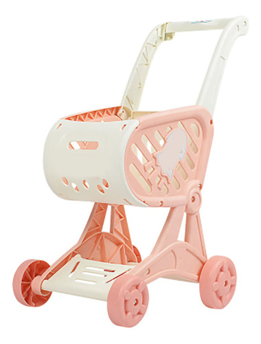 Carrito De Compras Toy Pretend Play Food, Casa De Muñecas, J