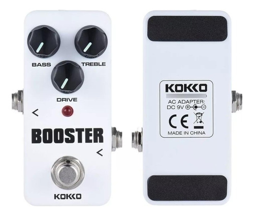 Pedal De Efecto Kokko Mini Booster Fbs2 Guitarra Bajo