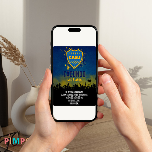 Kit Imprimible Club Atletico Boca Juniors - Personalizado