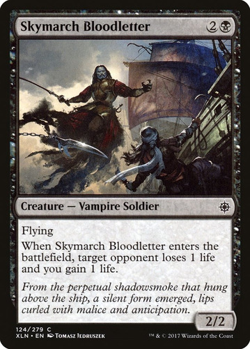 Cartas Magic Skymarch Bloodletter Ixalan Mtg Bsas