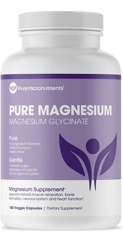 Suplemento De Glicinato De Magnesio-pure Micronutrients