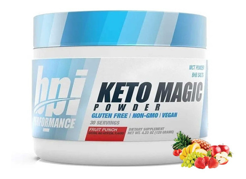 Keto Magic Powder Quema Grasa Para Energía Bpi 120 Grs