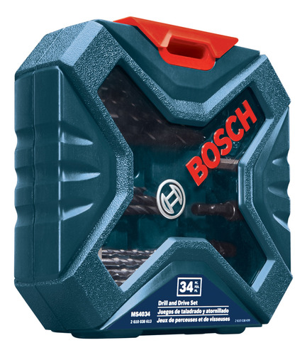 Set De Brocas Y Puntas Bosch X-line 34 Piezas