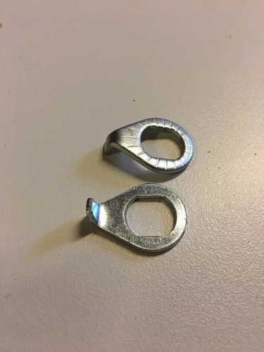 Arandela Eje Bicicleta Rueda Delantera C/ Bloqueo Seguridad