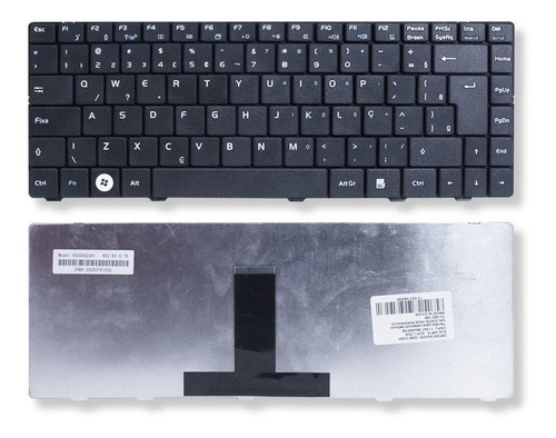 Teclado Para Notebook Philco Phn14505 Preto Abnt2 