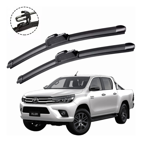 2 Plumas Limpiaparabrisas Reluvsa Toyota Hilux 2017-2021