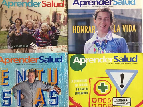 Lote 4 Revistas Aprender Salud 2015/2016 # 30-31-32-33