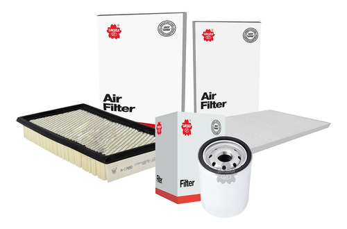 Kit Filtros Aceite Aire Cabina Lincoln Mks 3.5l V6 2013