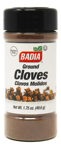 Especias Badia Clavo De Olor Molido 49,6 Grs Sin Tacc Kosher