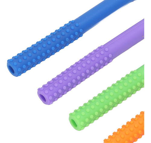 Mordedores De Silicona Para Bebés, 5 Unidades, Dientes Hueco