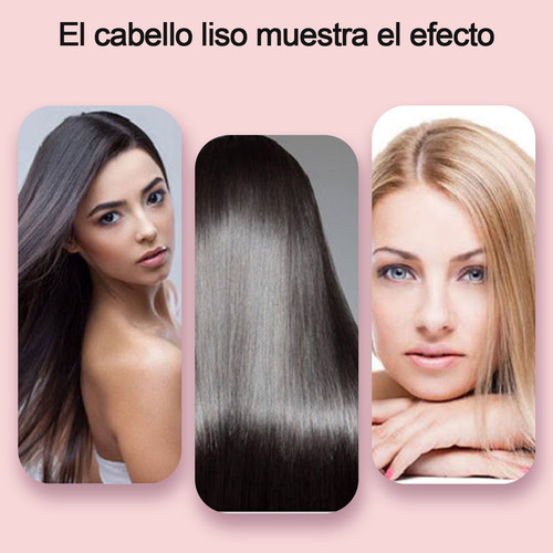 Plancha Cabello Profesional 2 En 1 Para Hogar Dorado