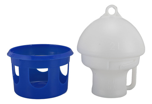 Recipiente Para Beber Agua Para Pájaros De Gran Capacidad A