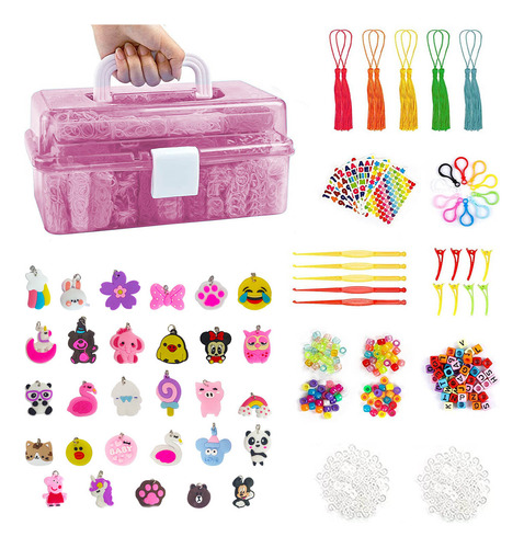 Set Valija De Banditas Gomitas Pulseras 17500pcs - El Rey