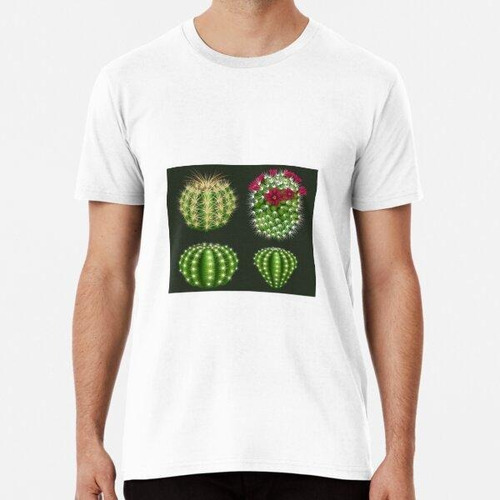 Remera Cactus Uno Es Una Planta Exótica. Algodon Premium 