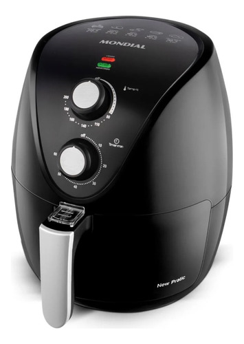 Fritadeira Elétrica Air Fryer Af-31-i 3,5l 220v Preto Mondia