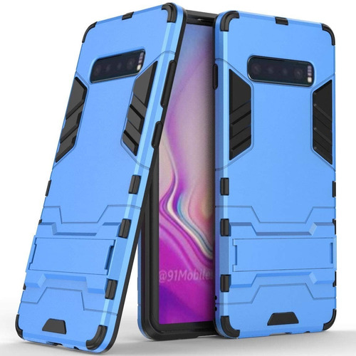 Funda Para Samsung Galaxy S10 Sm-g973f Iron Case Con Cristal