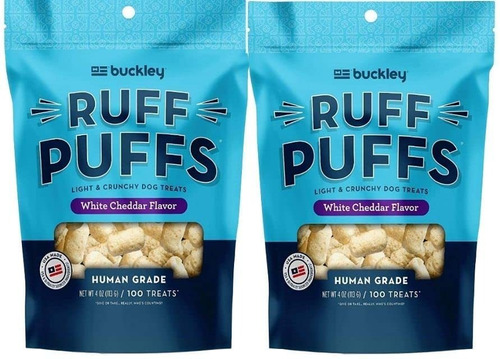Buckley Ruff Puffs - Golosinas Para Perros Ligeros Y Crujien