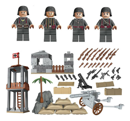 Minifiguras Militares Toy Assault, Segunda Guerra Mundial