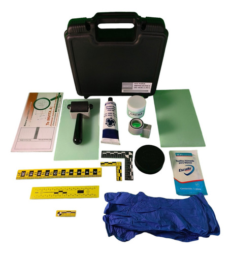 Kit Para Impresion De Huellas Dactilares.