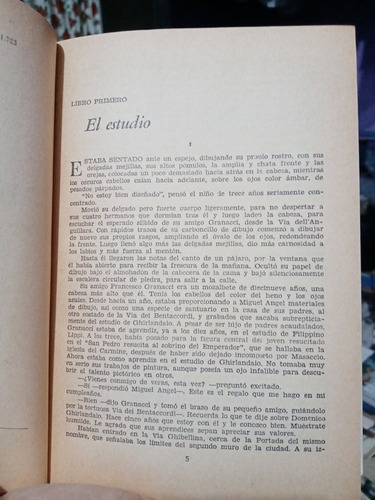 Agonía Y Éxtasis Del Genio De Florencia / Irving Stone (Usado)