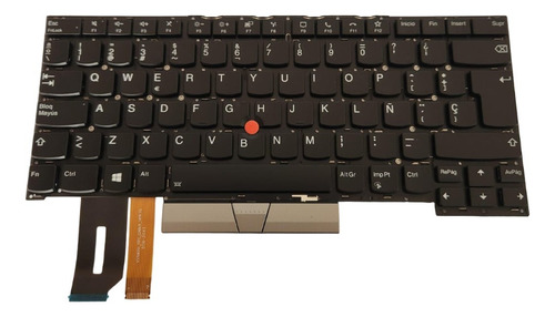Teclado Lenovo Thinkpad T490s Extreme T495s T14s X1 Ilumina Color Negro Idioma Español España