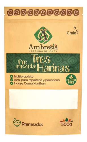 Premezcla Tres Harinas Sin Gluten - Ambrosia