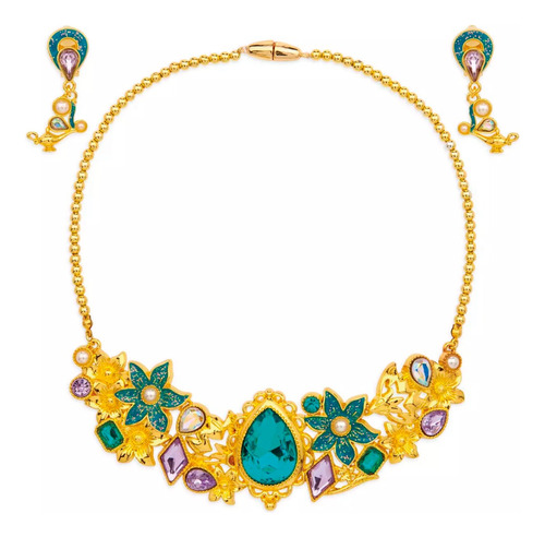 Set De Joyas Princesa Jasmine  Aladdin