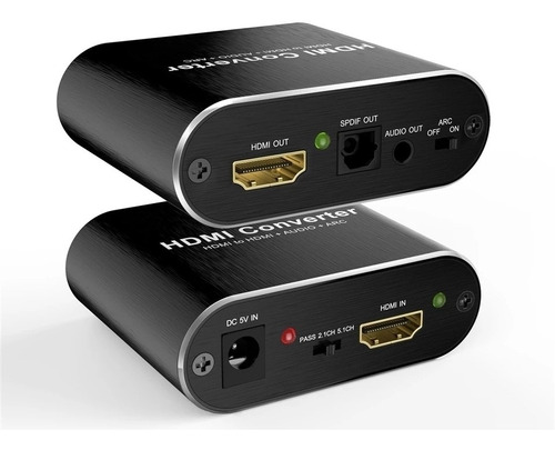 Extractor Splitter Hdmi Audio Óptico Spdif 4 K X 2 K Hdmi