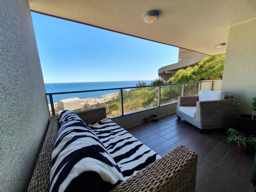 En Venta Precioso Depto Vista Al Mar Zona Segura Costa Brava