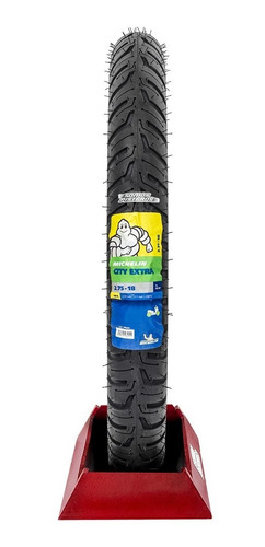 Imagen 2 de 3 de Llanta Michelin 2.75 18 City Extra 48s Sin Camara 125z Dt15