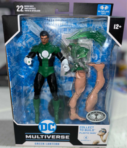 Mcfarlane Dc Multiverse Green Lantern Bag Plastic Man Platin