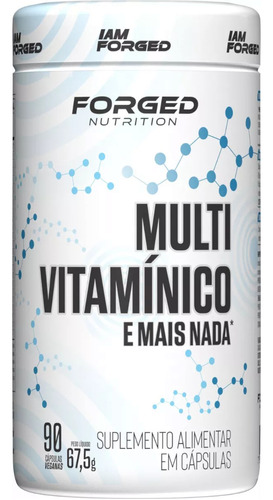 Multivitamínico A - Z 90 Vegan Caps - Forged Nutrition 