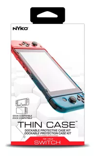 Protector Acrilico Nintendo Switch Nyko Thin Case Neon
