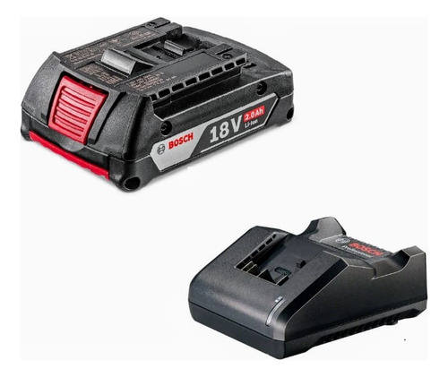 Cargador Y Batería P/herra.bosch 18v 2ah18v-20)usado (Usado)