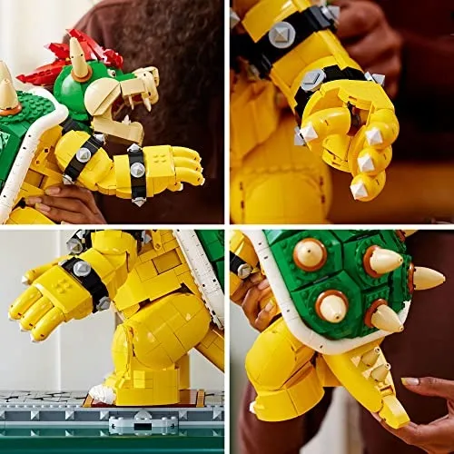 Set De Juguetes De Construcción Lego Super Mario The Mighty