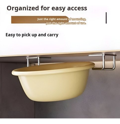 Estante Colgante De Cocina Hangers, Suave Y Sin Combinación