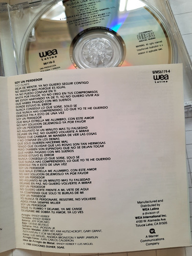Luis Miguel - Busca Una Mujer. Cd