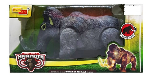 Imagen 1 de 1 de Figura Mamut Con Luz Sonido Y Movimiento Bl6727