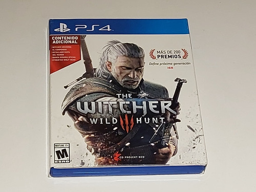 The Witcher 3: Wild Hunt Ps4 - Con Cd Soundtrack Y Extras.