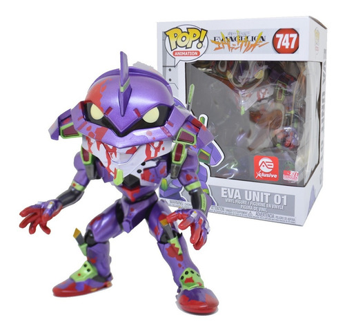 Funko Pop Eva 01 Evangelion Figura Original Edicion Bloody